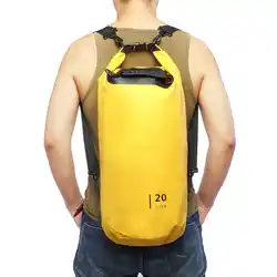 20L водонепроницаемые сумки для хранения сухой мешок сумка для сплав на каноэ каяках Открытый Кемпинг Спорт Сумки для плавания Дорожный