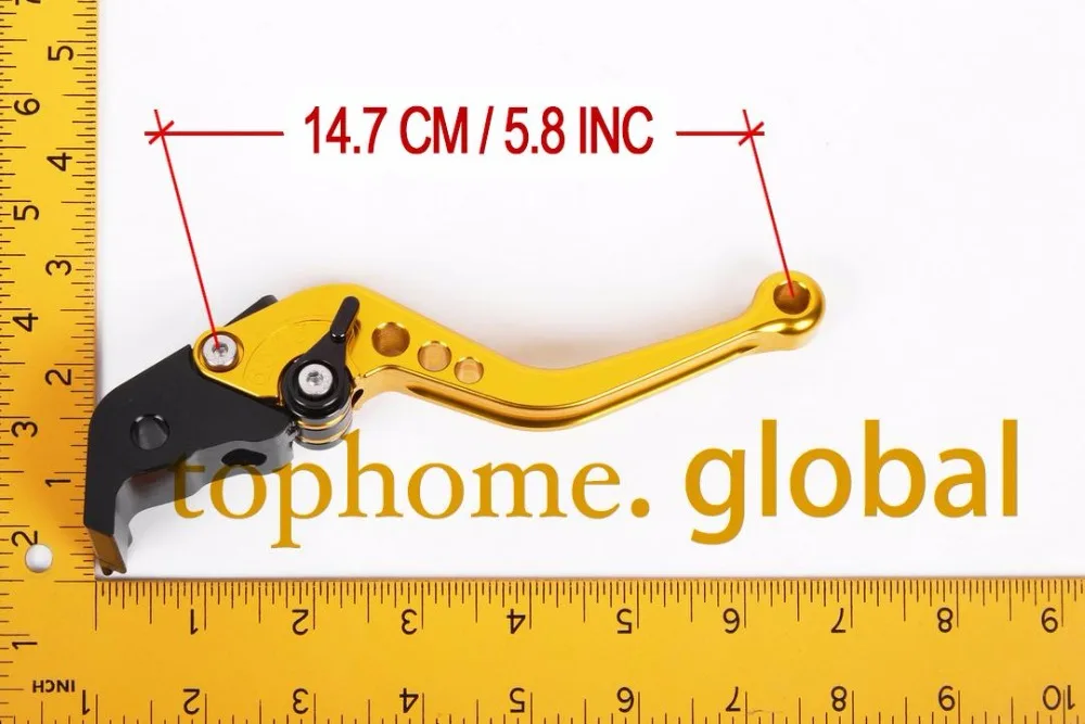 Для Yamaha R3 R25 2014 2020 Короткие Рычаги сцепления с ЧПУ регулируемые 14 7 см 2015 2016 2017 2018