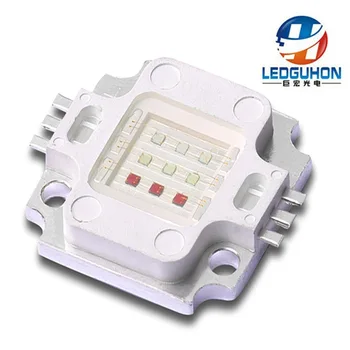

High power integrated lamp beads 10W RGB colorful LED beads