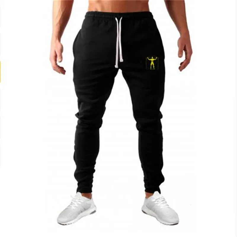 

Pants men occasionally muscle autumn winter brand fashion life quality chandal casual pants men's trousers