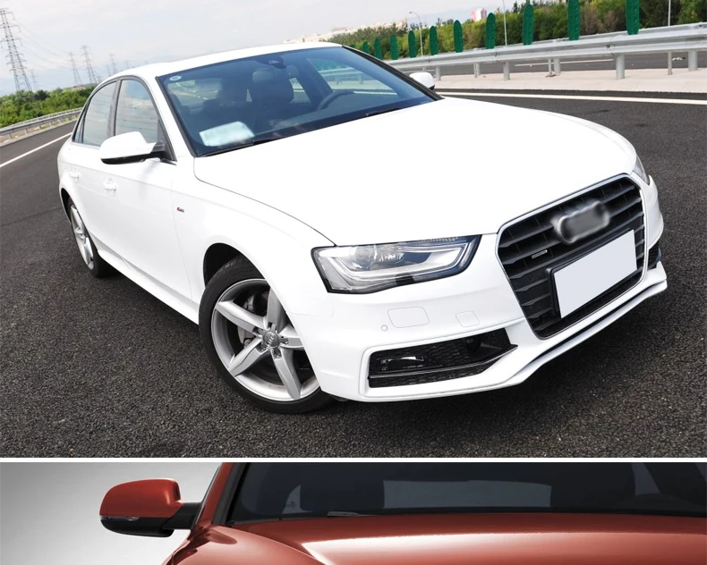 OUMIAO стайлинга автомобилей для Audi A4L фары для автомобиля Audi A4 2013- светодиодный фар H7 D2H Hid вариант Ангел глаз биксеноновые фары