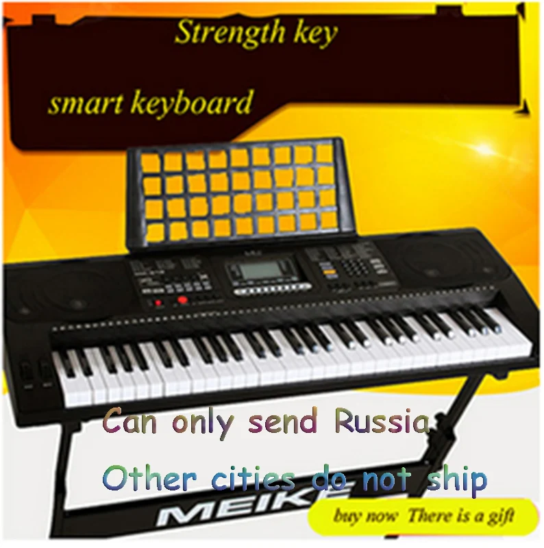 

812 electronic piano adult piano keys with strength keys children beginner 61 key professional teaching performance piano