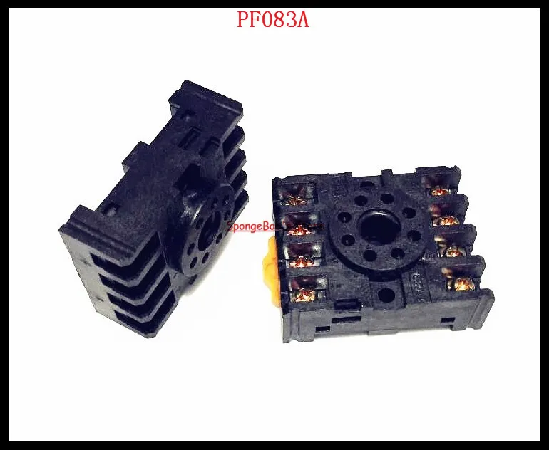 

4--10pcs/Lot PF083A 8 Pin Relay Socket Base For DH48S, ST3PA, ST3PC, ST3PF, AH3,AH2-Y, MK2P-I,ASY-2D(3D), JTX-2C