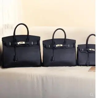 

The first layer of leather,H ' the lychee grain, the platinum brand, the big fashion star, the same handbag, the leather women's