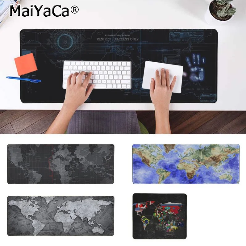 

MaiYaCa Boy Gift Pad Old World Map Comfort Mouse Mat Gaming Mousepad Free Shipping Large Mouse Pad Keyboards Mat