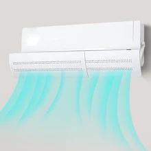 Выдвижной кондиционер Ветер щит анти прямой дующий холодный Ветер Дефлектор перегородка хогард