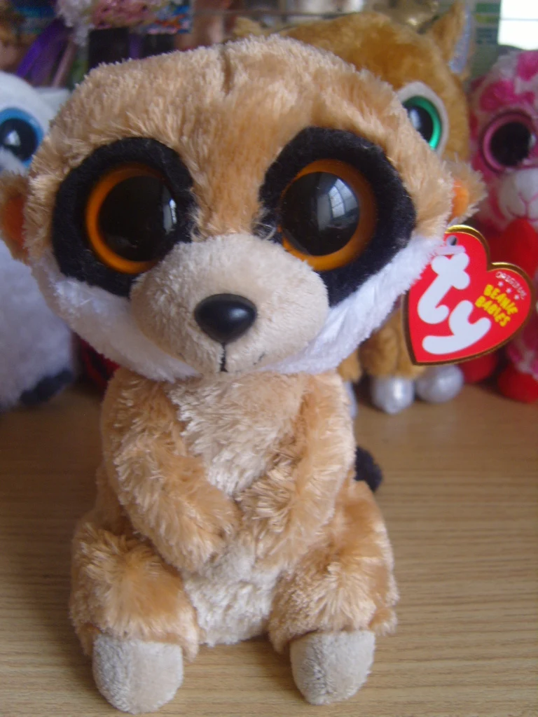 collection big eyes plush doll toy beanie 3in Stuffed & Plush Animals