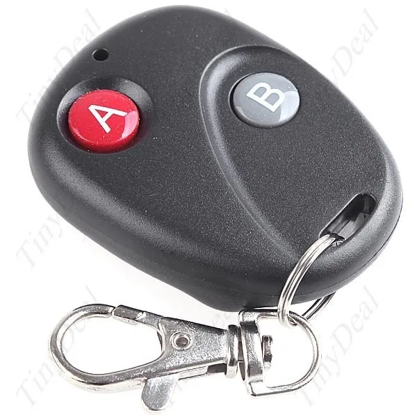 Two Buttons RF Radio Frequency Wireless Remote Control Controller with
