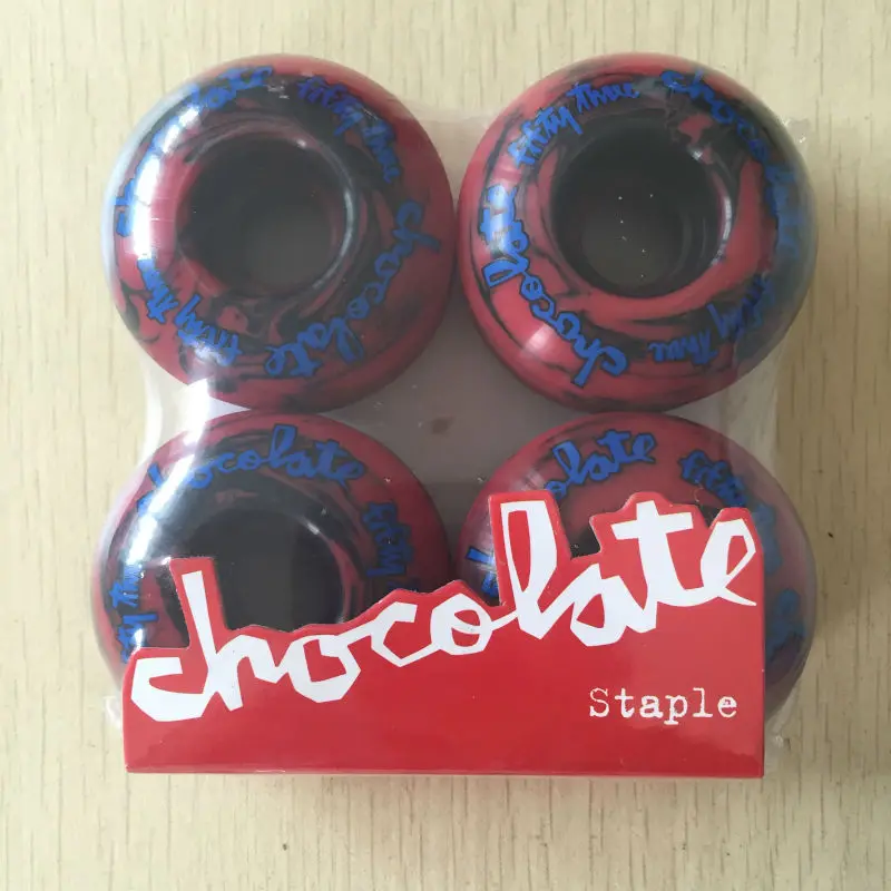 chocolate skateboard wheels mixed  (5)