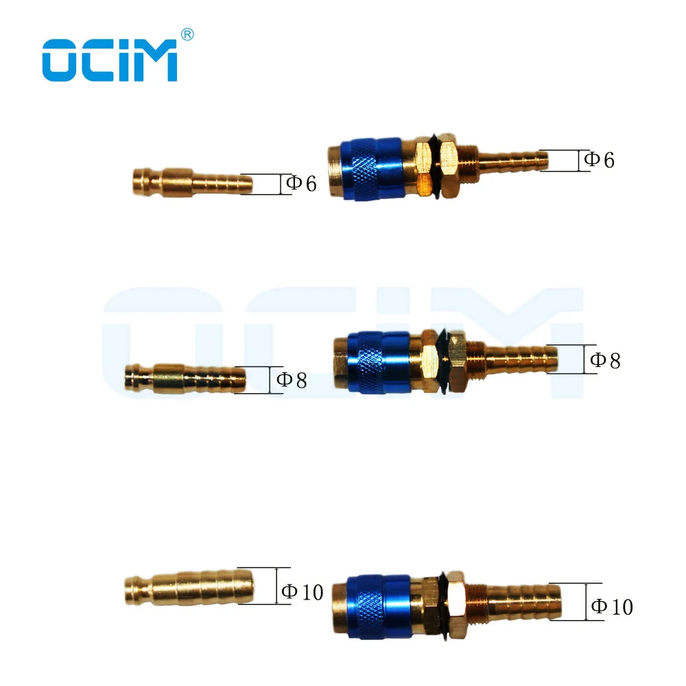 1 шт. синий адаптер с водяным охлаждением для сварочной фонарь Ки|tig connector|tig water