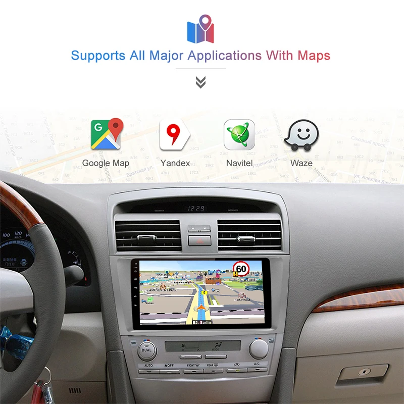 Junsun 2G + 32G Android 8 1 для Toyota Camry 40 50 2007 2008 Авто 2 din Автомобильный Радио стерео плеер
