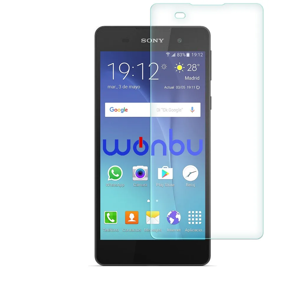 Защитное стекло закаленное 9H для Sony Xperia E5 F3311 F3313 LTE|tempered glass|tempered glass for sonyscreen protector |