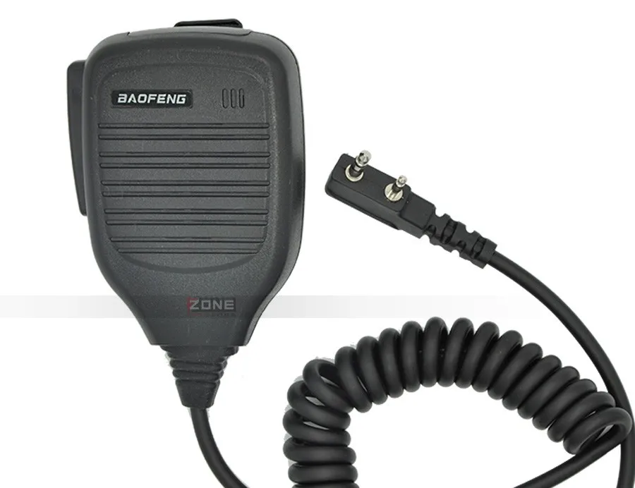 Microfone para Baofeng Rádio em Dois Mini Ombro Handheld Walkie Talkie Uv-5r Portátil Sentidos Pofung uv 5re Plus Uv-b5 Bf-888s Uv-82 2 Cheap Acessórios e Peças para Walkie-Talkie