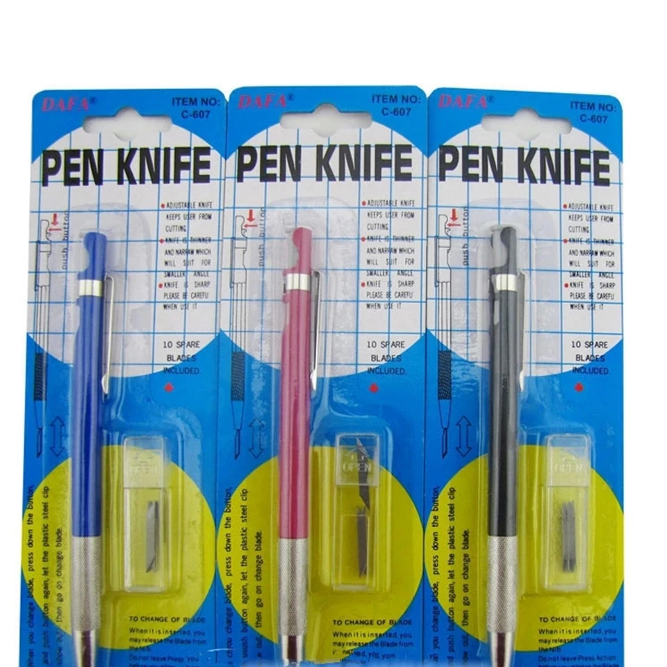 

pick N Pop Tool vinyl Scalpel pen knife window perf gap precision knife for vechicle wrapping C-607 5 pieces/lot free shipping