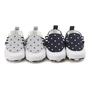 

Newborn Infant Baby Girl Boy Print Crib Shoes Soft Sole Anti-slip Sneakers Shoes UK F2