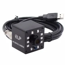 ELP 2MP Sony IMX322 IR Night Vision Security Surveillance CCTV Video Webcam Cam OTG UVC H.264 30fps Mini USB Camera 1080P