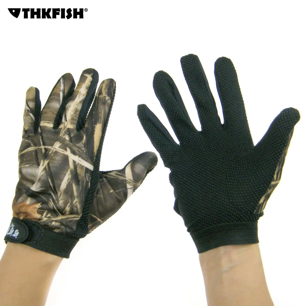 1Pair Outdoor Sports Fishing Hunting Gloves Anti Slip Breathable Gloves
