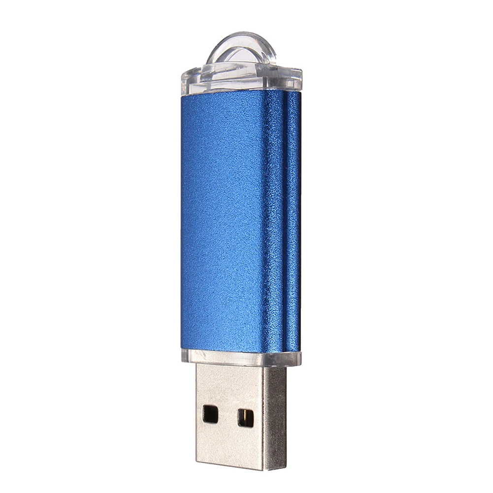 Из Металла caiqiao USB2.0 флэш-диск U 64 ГБ синий