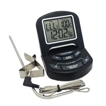 Digital Food Thermometer Cooking Meat Food Oven Barbecue Probe Thermometer With Timer And Alarm Function Thermometer Digital Food Thermometer Cooking Meat Food Oven Barbecue Probe Thermometer With Timer And Alarm Function Thermometer