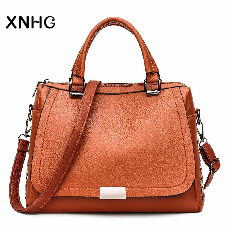 Повседневное Tote Дамы Crossbody сумки для Для женщин кожа Сумки женский сплошной Bolsa