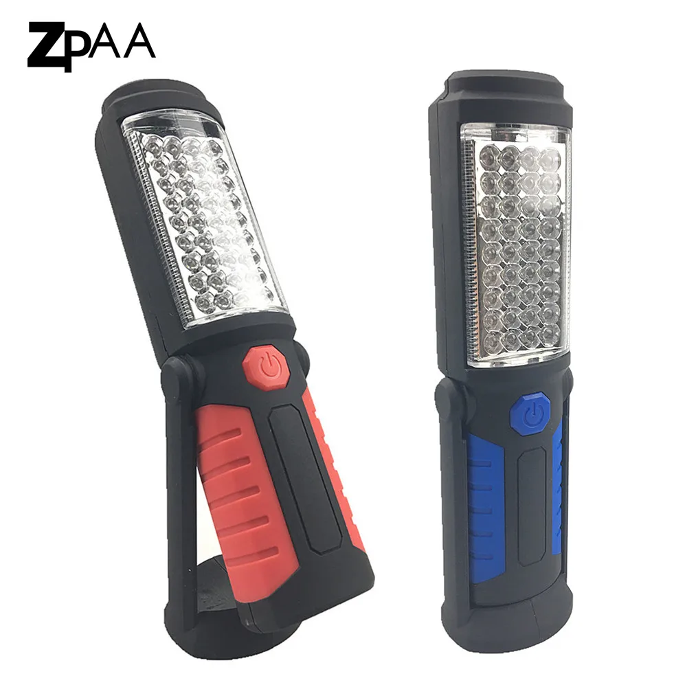 ZPAA USB Rechargeable Work Light 41 LED Flashlight Emergency