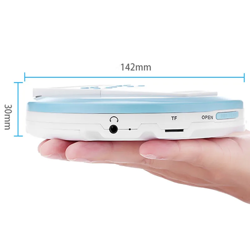 Portable CD walkman external release repeater with