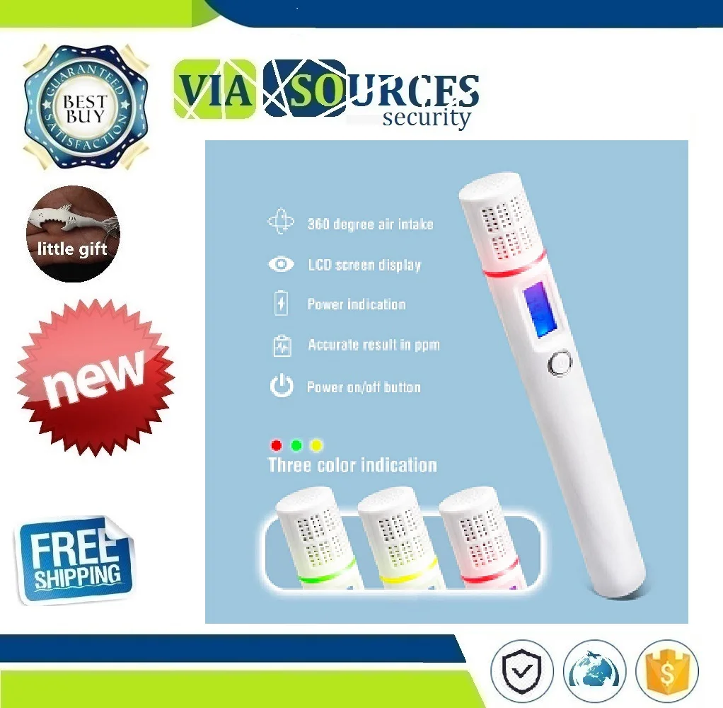 

Natural Gas Detector Combustible Gas Sensor Analyzer Leak Determine Tester LED Alarm For Home Security System Methane