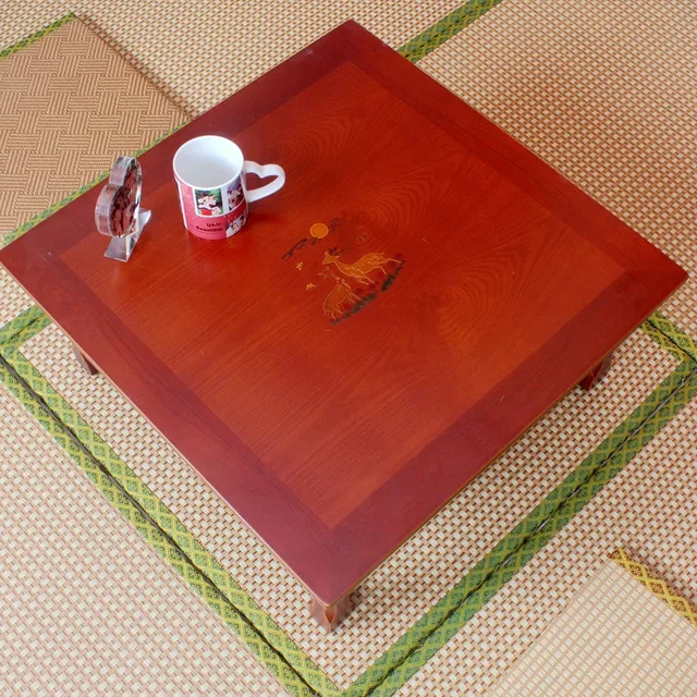 Wood Antique Furniture Legs Foldable Korean Table Square 60cm Asian Wood Antique Furniture Legs Foldable Korean Table Square 60cm Asian Home Furniture Living Room Korean Low - Wood Antique Furniture Legs Foldable Korean Table Square 60cm Asian