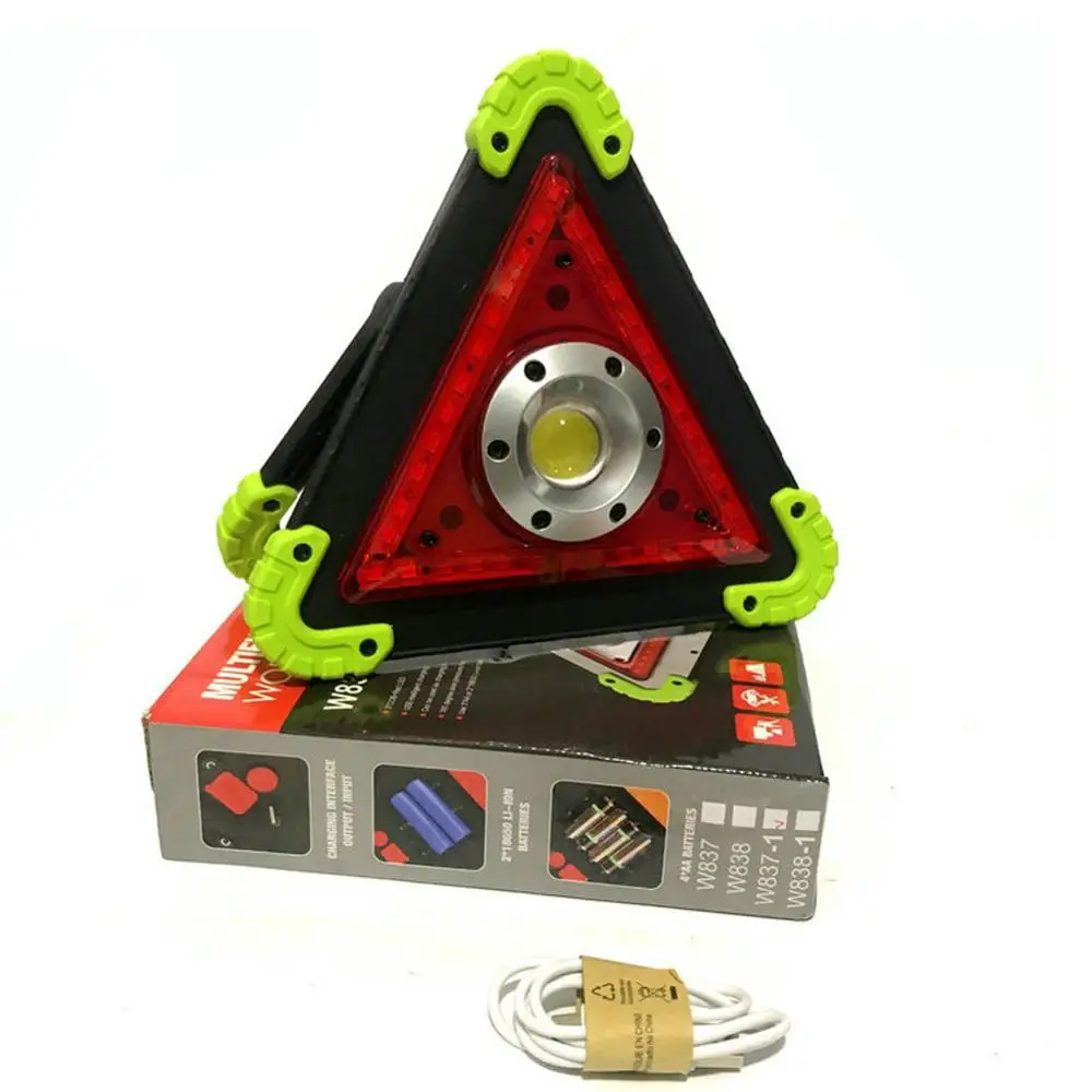 

50W COB Work Lamp Multifunctional portable Vehicle maintenance Warning lamp outdoors Camping Lighting Flashlight lanterns XF30