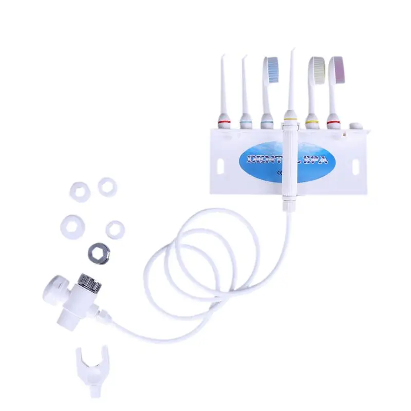 

Dental Faucet Water Floss Oral Irrigator Dental SPA Water Cleaner Tooth Flosser SPA Cleaner Teeth Whitening Toothbrush Cleaning