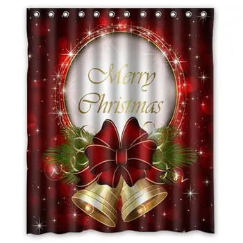 

Merry Christmas Custom Fashion Shower Curtain 60-Inch by 72-Inch