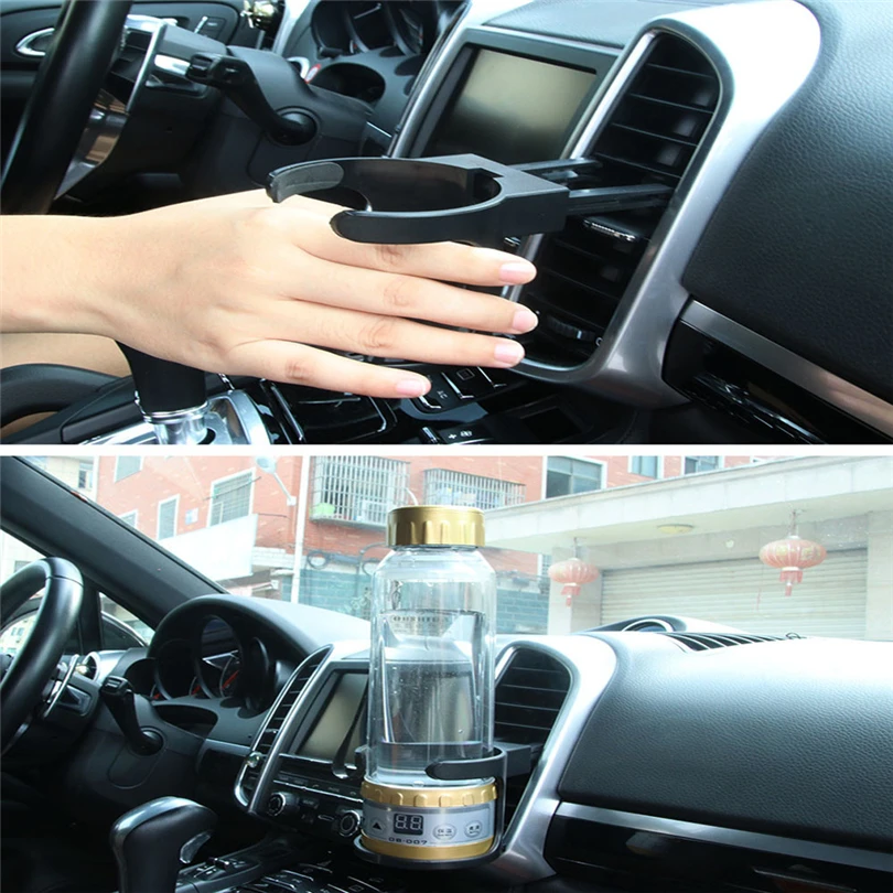 New 12V 280ml Portable In-Car Coffee Maker Tea Pot Autos Thermos Heating Travel Cup Transparency Drinking Water Cup #Q23E (9)