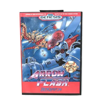 

16 bit Sega MD game Cartridge with Retail box - Arrow Flash game card for Megadrive for Genesis system