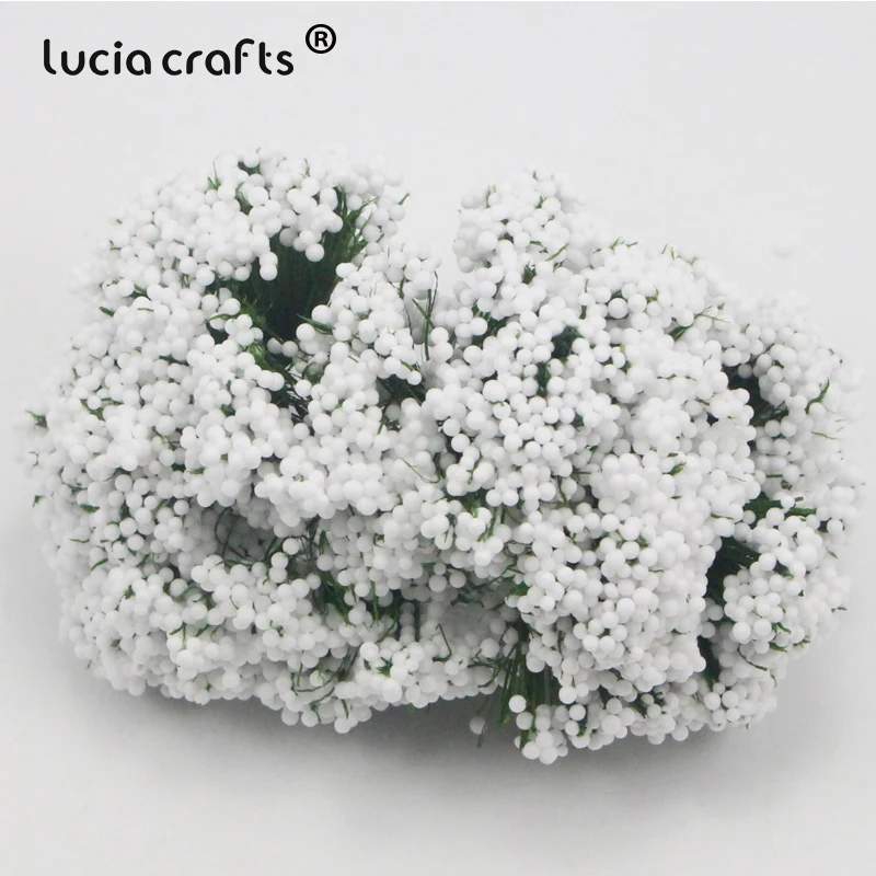 Lucia ручная работа 10/70 шт. искусственный цветок из пенопласта DIY букет цветов