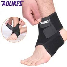AOLIKES Спортивная безопасность поддержка для голеностопного сустава защиты лодыжки бинты эластичные Защитная поддерживающая стяжка тренажерный зал ног обёрточная бумага защиты