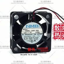 Для NMB 1606KL-04W-B30 DC 12 В 0.09A, 2-проводной 2-контактный разъем 70 мм, 40x40x15 мм сервер квадратный вентилятор