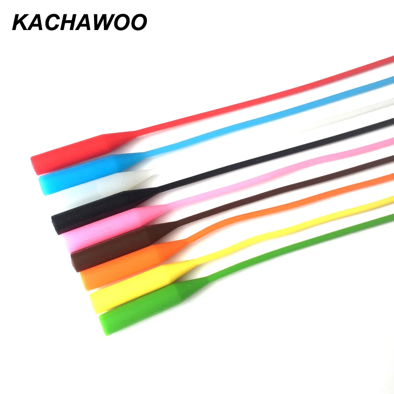 

Kachawoo elastic holder for glasses outdoor sport retainer colorful anti slip silicone eyeglasses cord rope rubber band
