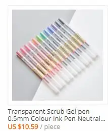 Caneta para Pintura de Rocha-ponto Marcadores de Tinta de Cor Metálica para Pintura Marcadores Metálicos Médio Cerâmica Vidro 10 Cores 19 Material escolar e de escritório