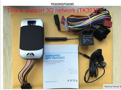 LBS Водонепроницаемый gps мотоциклетный трекер со встроенной gps антенной TK303F TK30 3g TK303H TK303I водонепроницаемый дополнительный 3g - Цвет: GPS303F(3G network)