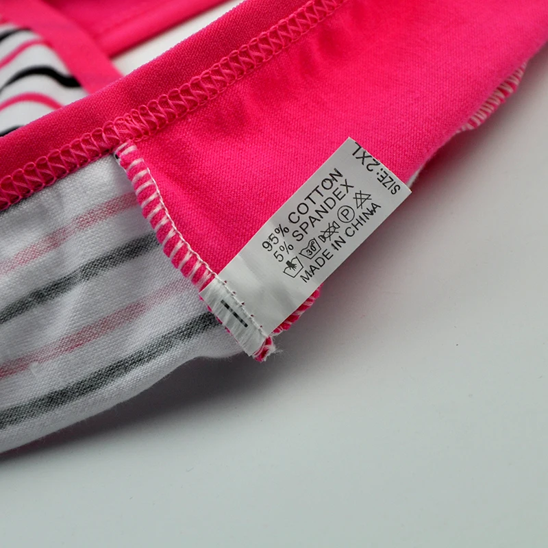 LOBBPAJA Lot 6 pcs Woman Underwear Cotton High Waist Plus Size Striped Briefs Panties Ladies Mothers Knickers for Women L9317 LOBBPAJA Lot 6 pcs Woman Underwear Cotton High Waist Plus Size Striped Briefs Panties Ladies Mothers Knickers for Women L9317