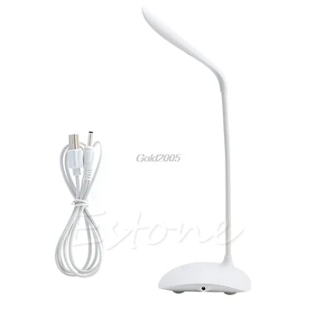 

USB Rechargeable Touch Sensor Cordless LED Light Desk Table Reading Lamp-White G07 Whosale&DropShip