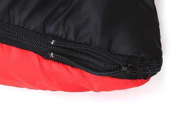 Супер Теплый наружный спальный мешок для кемпинга 2,3 кг для взрослых, аварийный термолит Quallo красный хлопковый спальный мешок