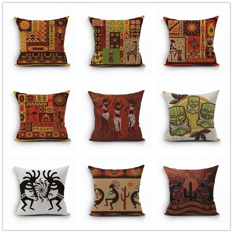 2018 New Ethnic Cushion Nordic style home african cushions decorative