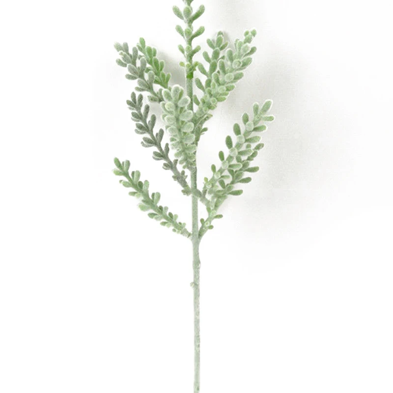 Artificial Plastic Eucalyptus tree branch for Christmas wedding decoration Flower arrangment small leaves plant faux foliage