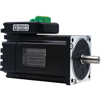 

86 stepper motor driver controller one machine set large torque 9.8Nm hybrid servo DC 24V-80V iHSS86-80-100