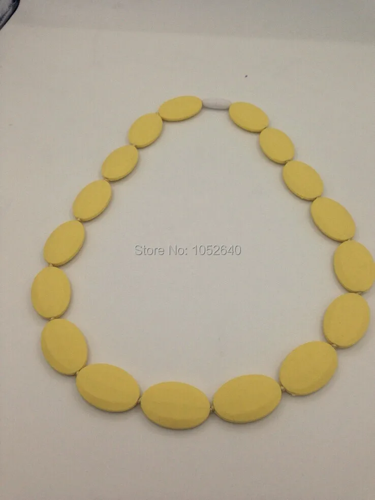 Популярные силиконовые детские ожерелья с зубами Силиконовые Прорезыватели бусины ювелирные изделия для мам детские ожерелья