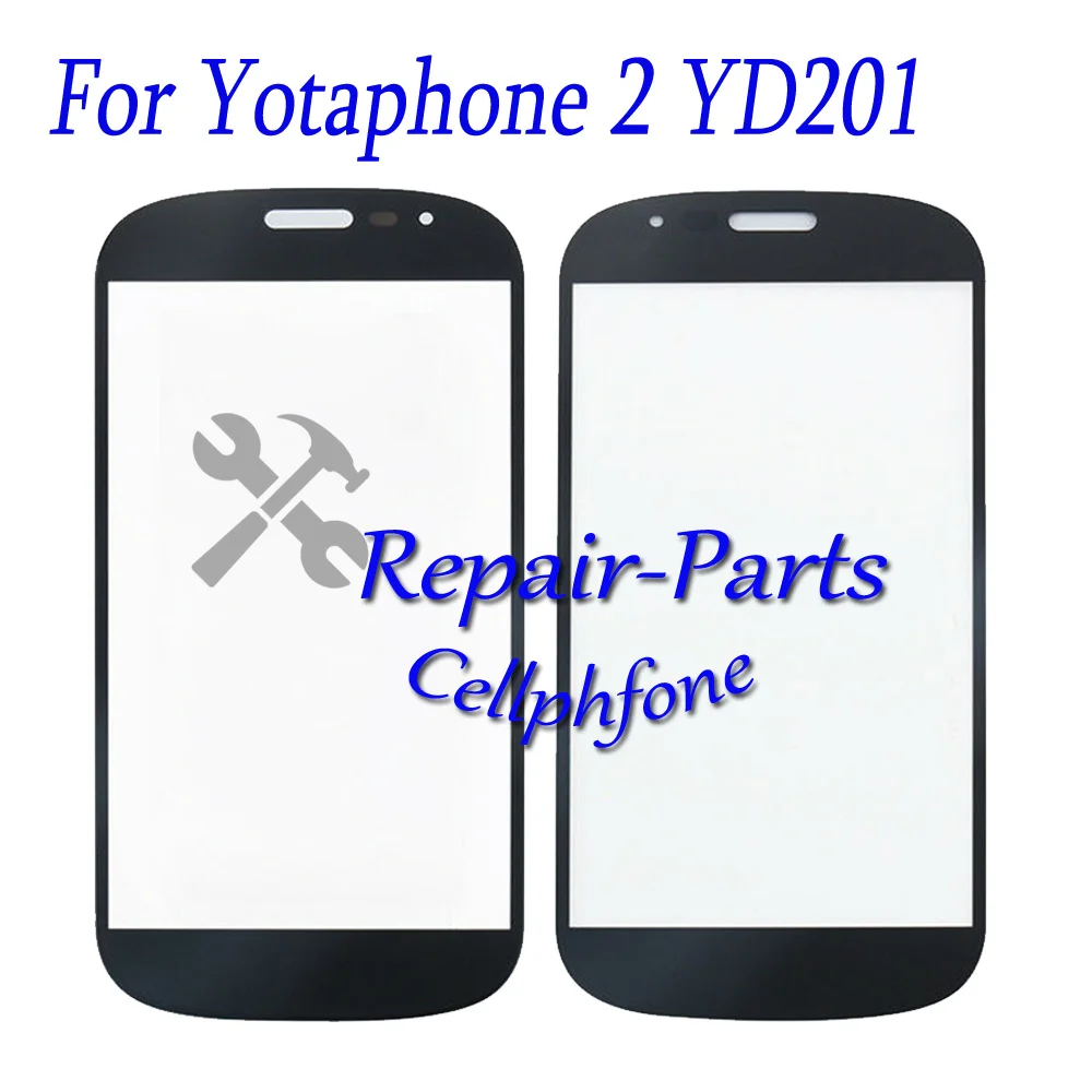 

5.0 inch New Front Touch Screen Glass Outer Lens For Yota Devices Yotaphone 2 YD201 Tracking Number