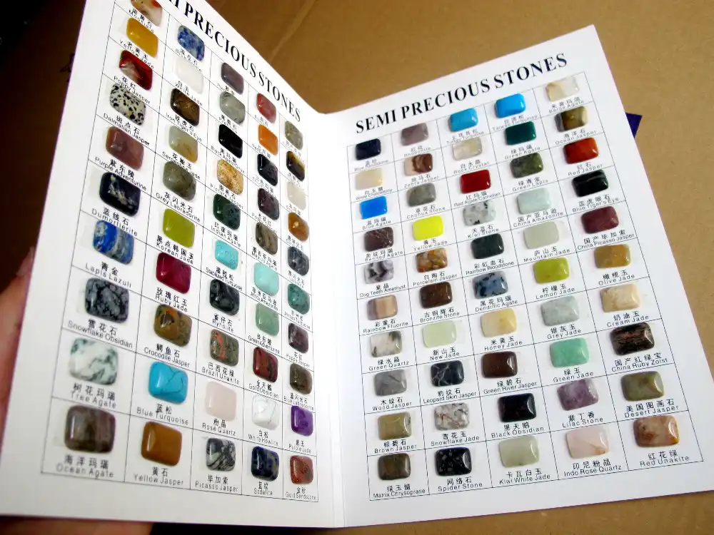 Jade Stone Color Chart