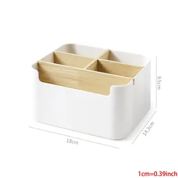 

Multifunction Portable Case Anti Dust Charger Socket Cable remote controller Organizer Desktop ornaments Storage Bin Box