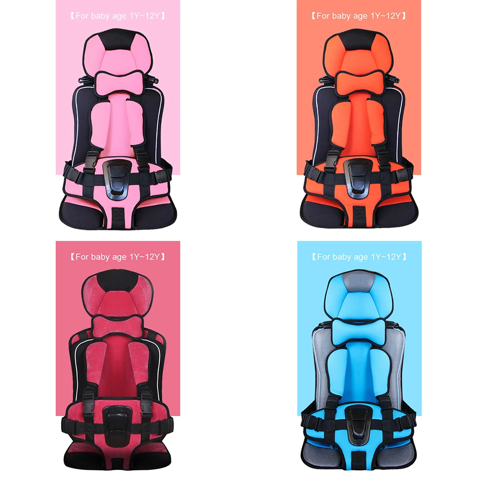 6M to 12 Years Old Big Size Toddler Safety Mat Boys Girls Kids Protection Chairs Sitting Pad with Belt Portable Travel Cushions 6M to 12 Years Old Big Size Toddler Safety Mat Boys Girls Kids Protection Chairs Sitting Pad with Belt Portable Travel Cushions